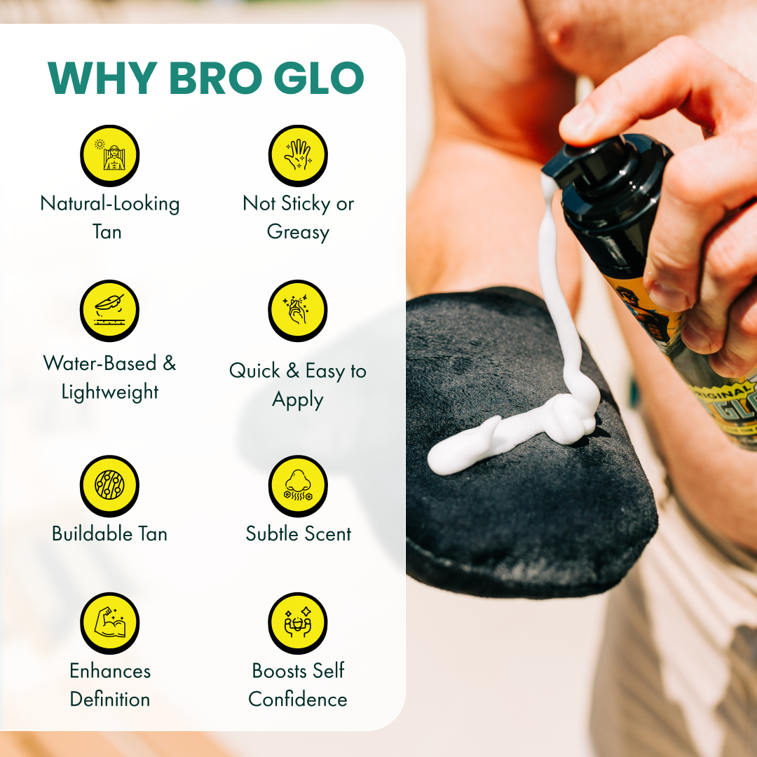Bro Glo Foam Body Tanner